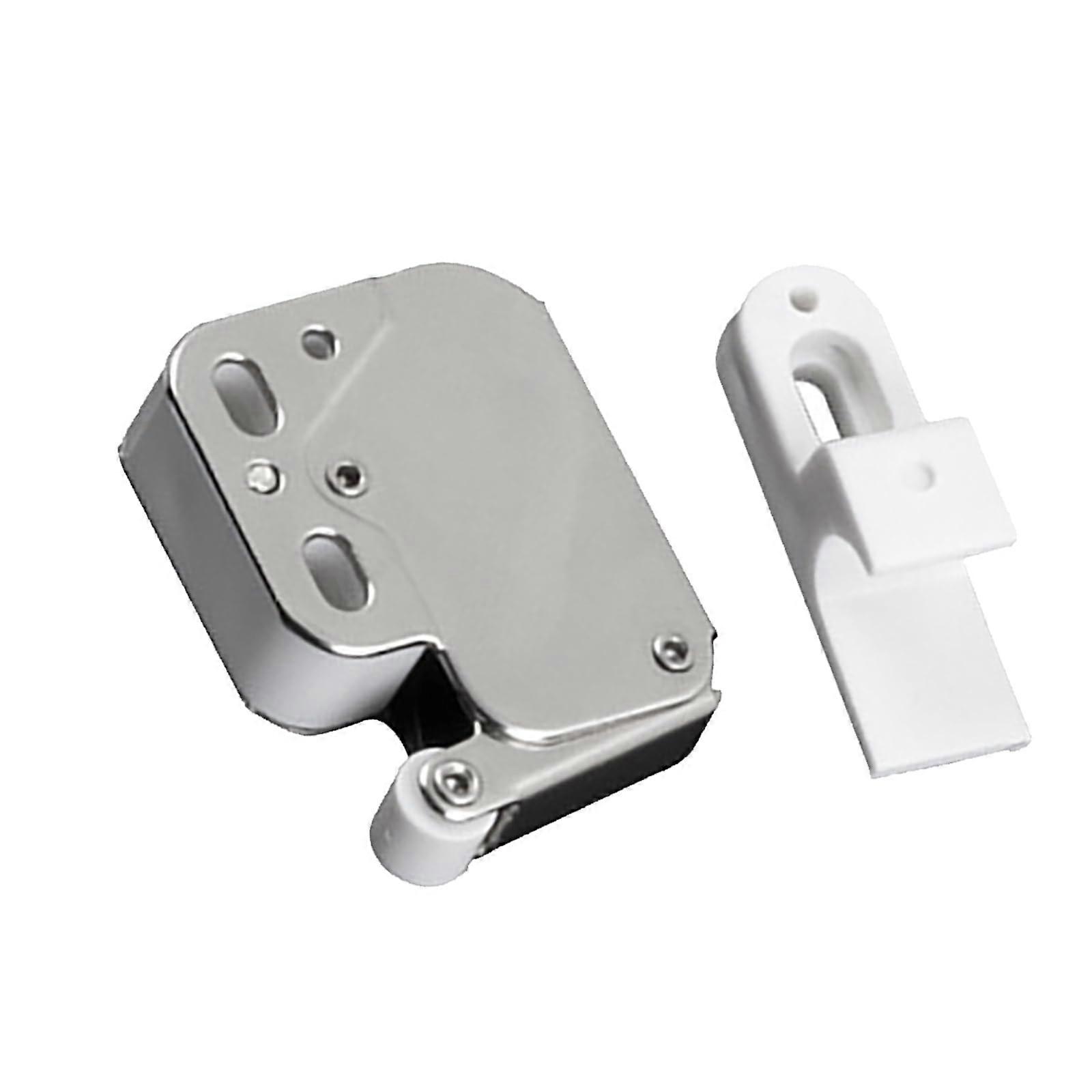 Push to Open Cabinet Latch Touch Release Drawer Catch Handle Design for Doors and Drawers