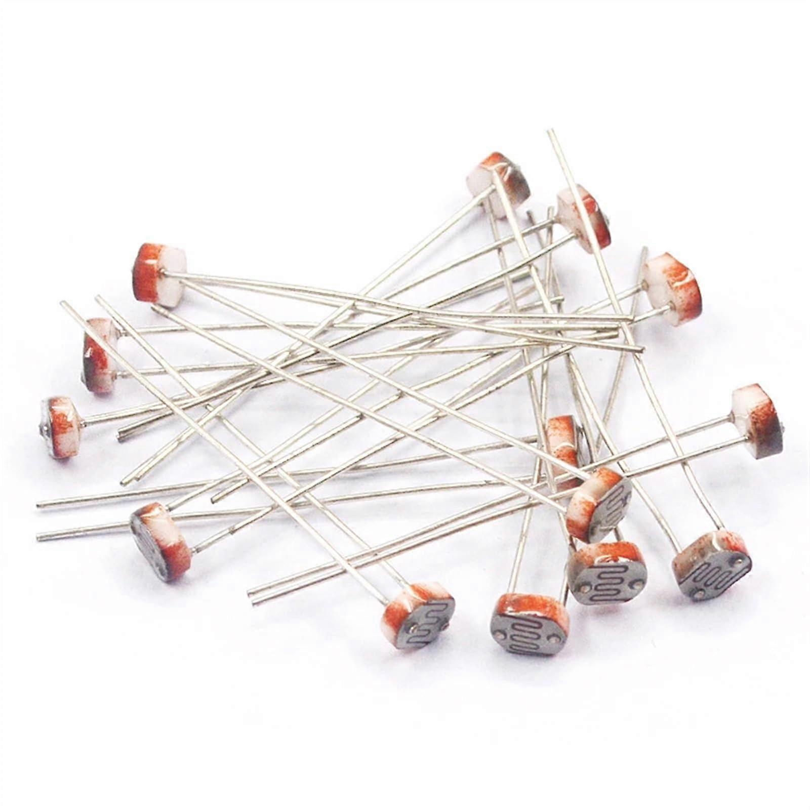 20pcs 5mm GL5528 Photoresistor Sensor  Sensitivity LDR Light Dependent Resistor Lot