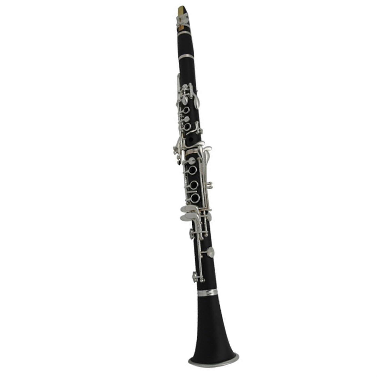 Bb Clarinet for Students Beginner 17Key B Flat Clarinet with Clear Rich Tone and Smooth Fingering System