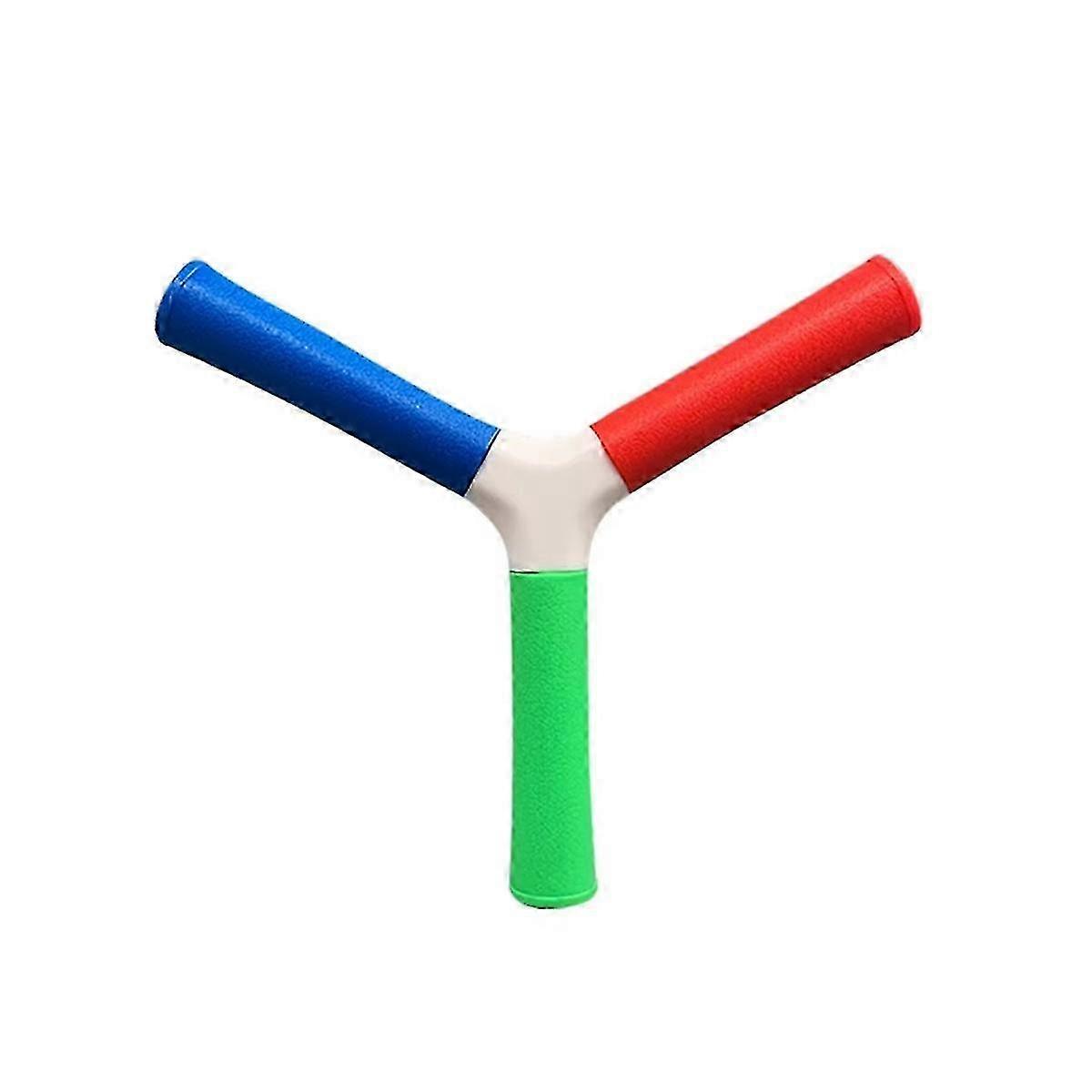 Three-headed Training Stick 150G Rubber Hand-Eye Coordination Outdoor Tool