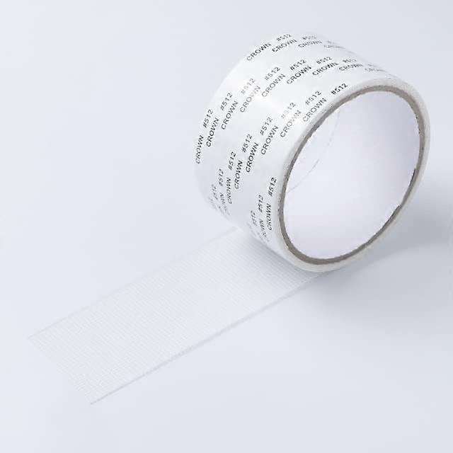 Window Screen  Tape White 5x200cm Strong Adhesive Weatherproof Mesh for Quick Hole Fix