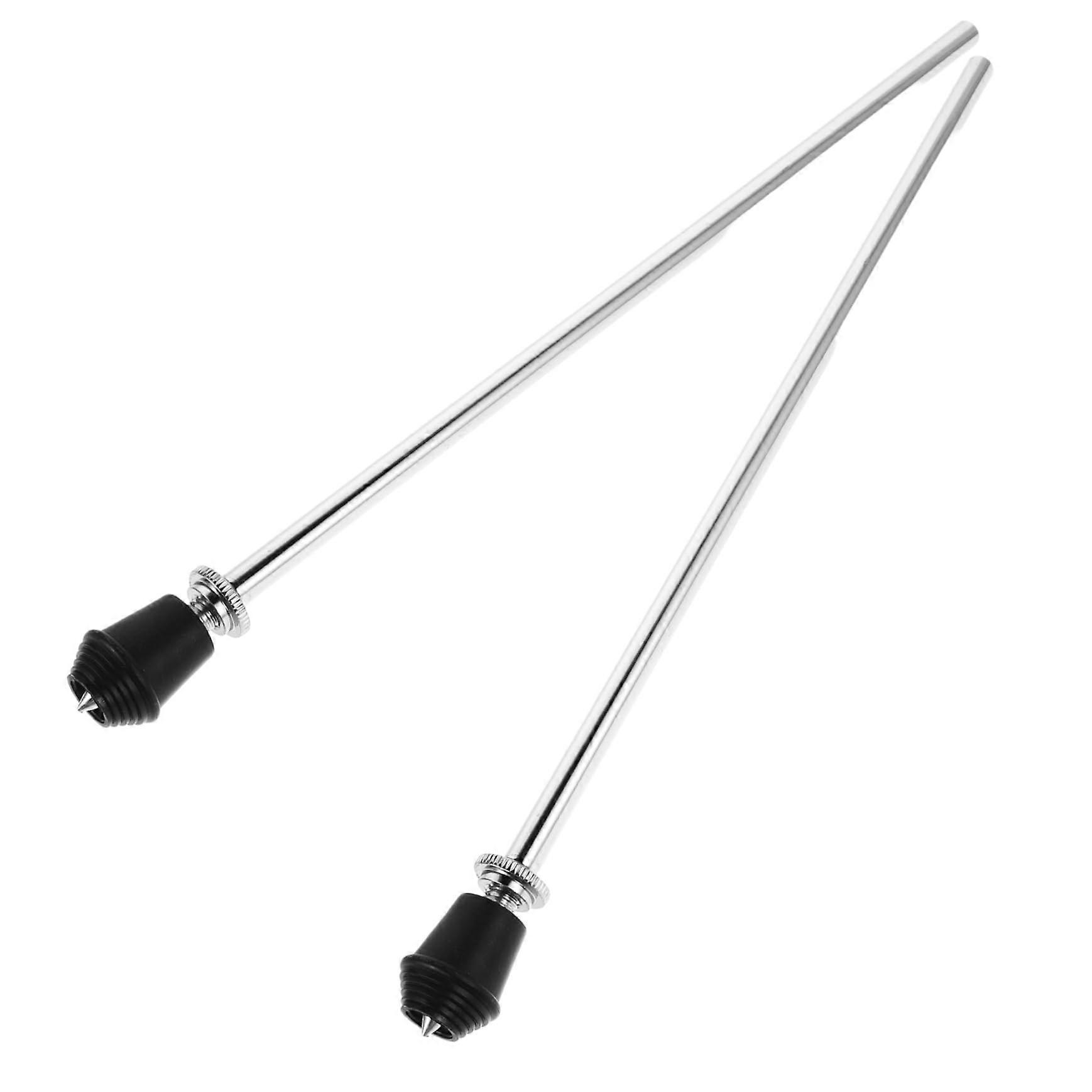 Adjustable Drum Stand with Double Tom Holder, Heavy Duty Stable Support for Snare and Floor Tom