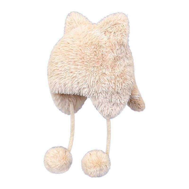 furry ear cat hat for new year celebrations