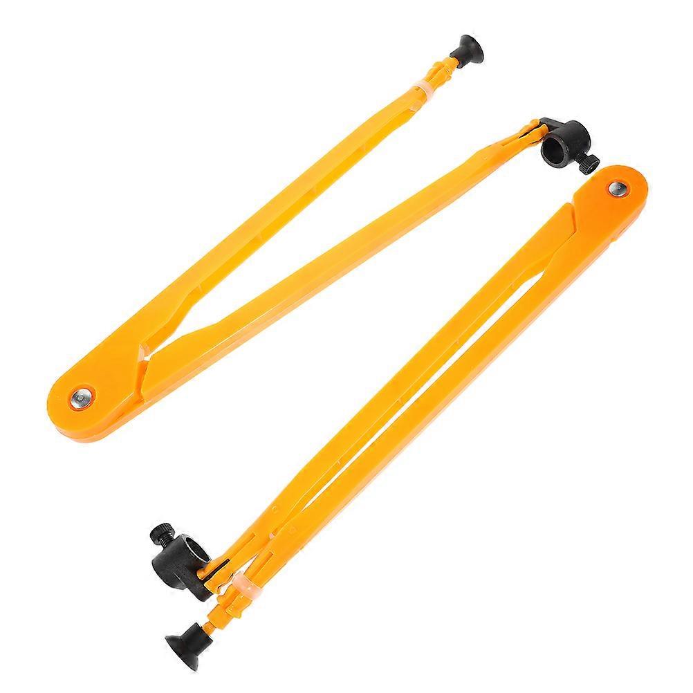 Plastic Compass Large Geometry Compass for Teaching 2Pcs Drawing Tool