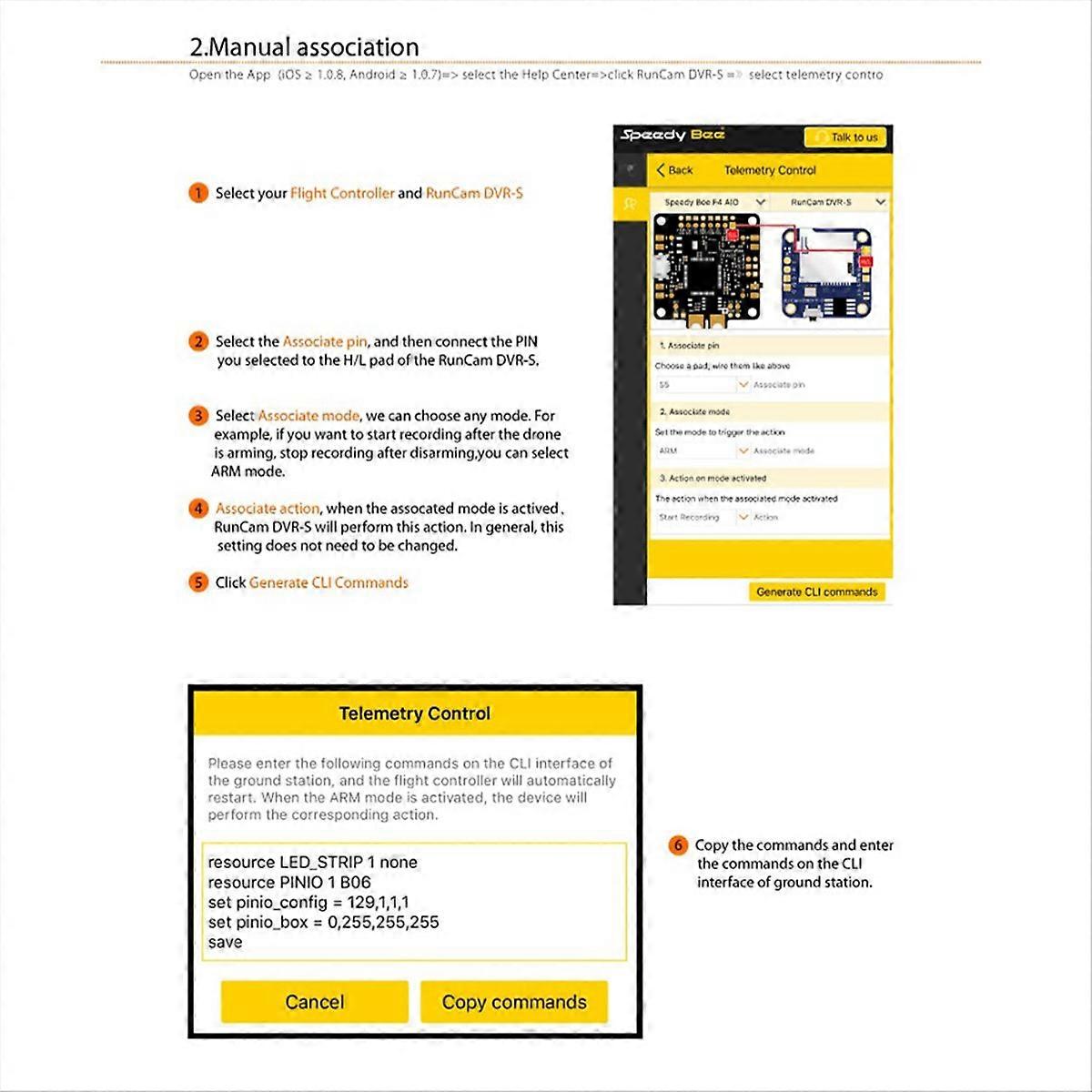 For RunCam Mini FPV DVR Video Output for VTX Mini FPV Racing Drone