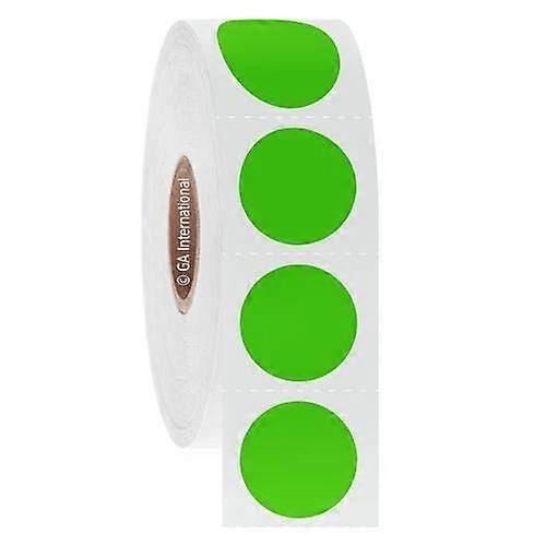 Repositionable Paper Labels 0.75 Inch with Adhesive, Bulk 9 Rolls for Clear Barcode Printing