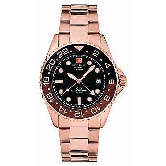 Swiss Alpine Military - 7052.1164 - Polshorloge - Heren - Quartz - Master Diver GMT