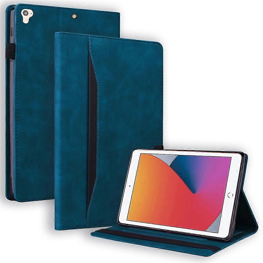 Capa para tablet compatível com iPad 10.2 (2021) / 10.2 (2020) / 10.2 (2019) / 9.7 polegadas (2018) / 9.7 polegadas (2017) com compartimento para cartão, em PU.