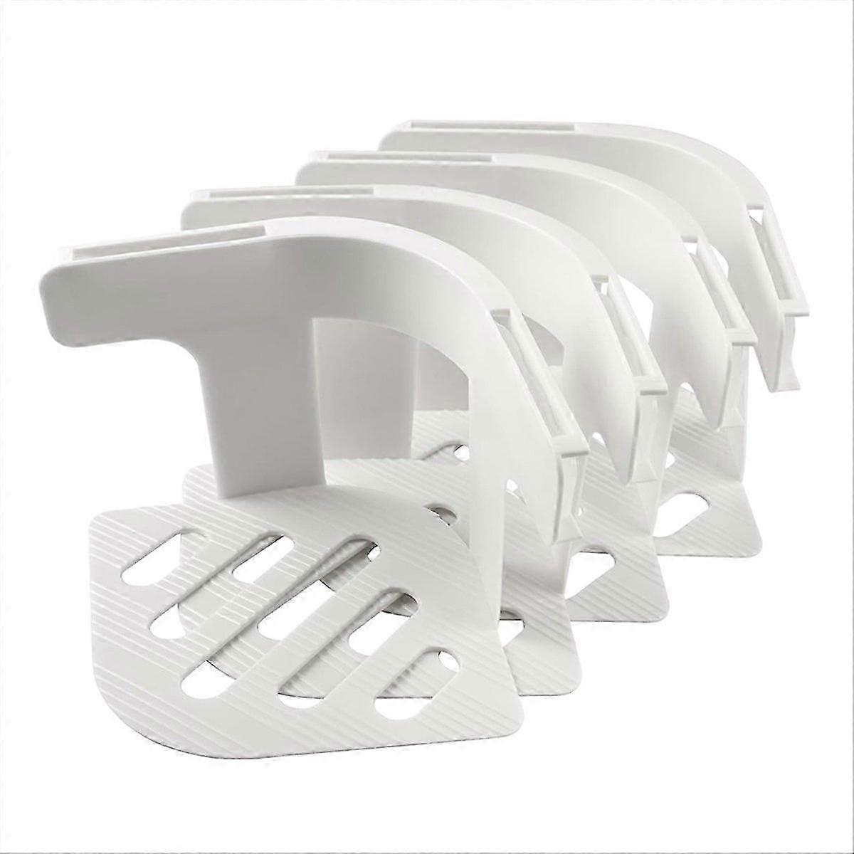 Sheet Holders 4pcs Secure Bed Sheets Corner Straps White