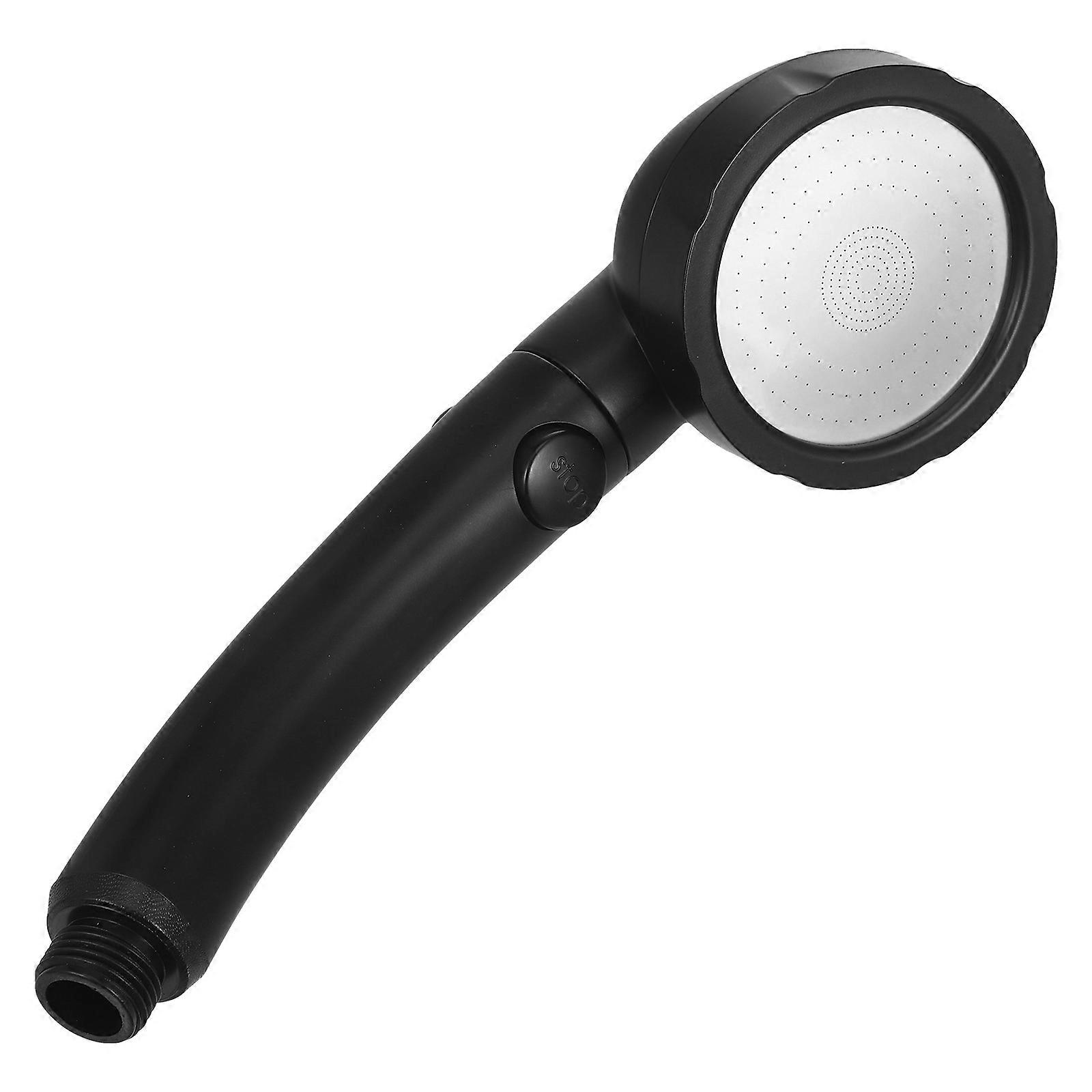 Plastic Shower Head Adjustable Nozzle for Convenient Bathroom Use 2Pcs