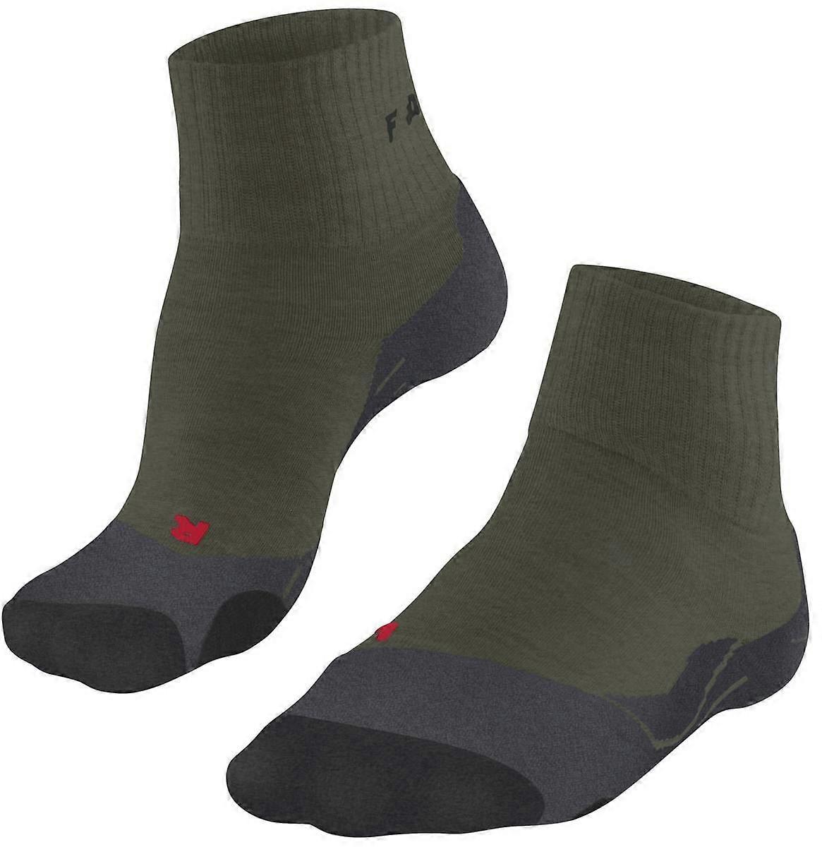 Falke TK2 Explore Short Trekking Socks - Olive Green