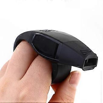 Professional Sports Survival Whistle with Finger Grip for Soccer Referees