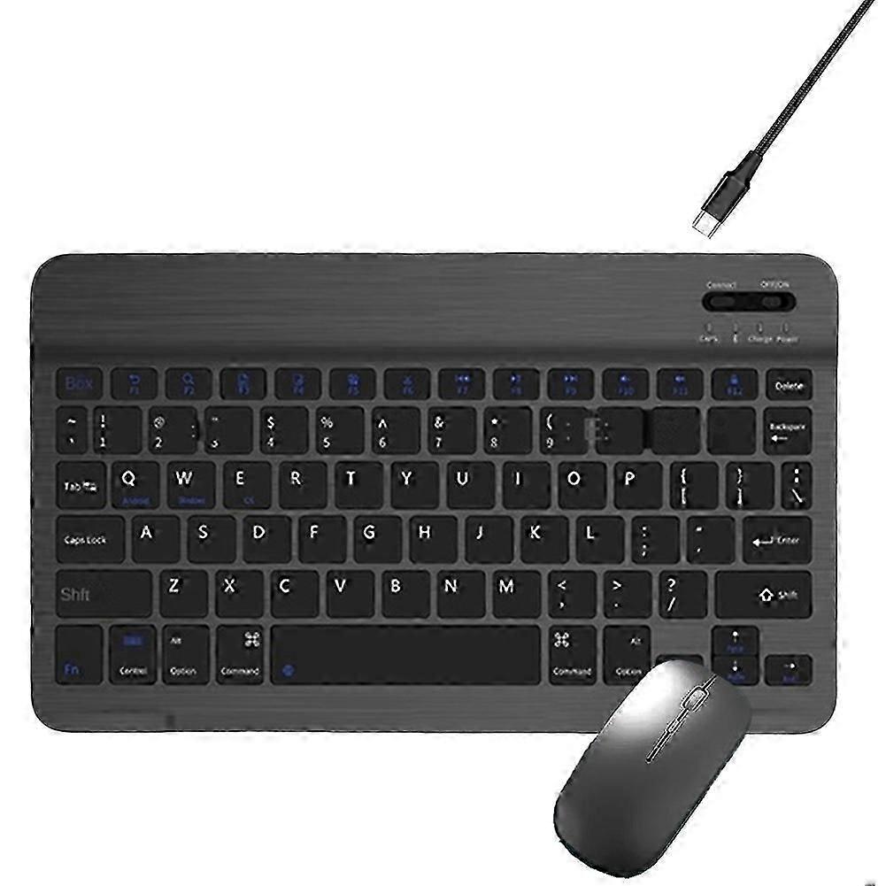 Mini Wireless Bluetooth Keyboard Phone Tablet PC Portable Bluetooth Keyboard Mouse compatible with Android A