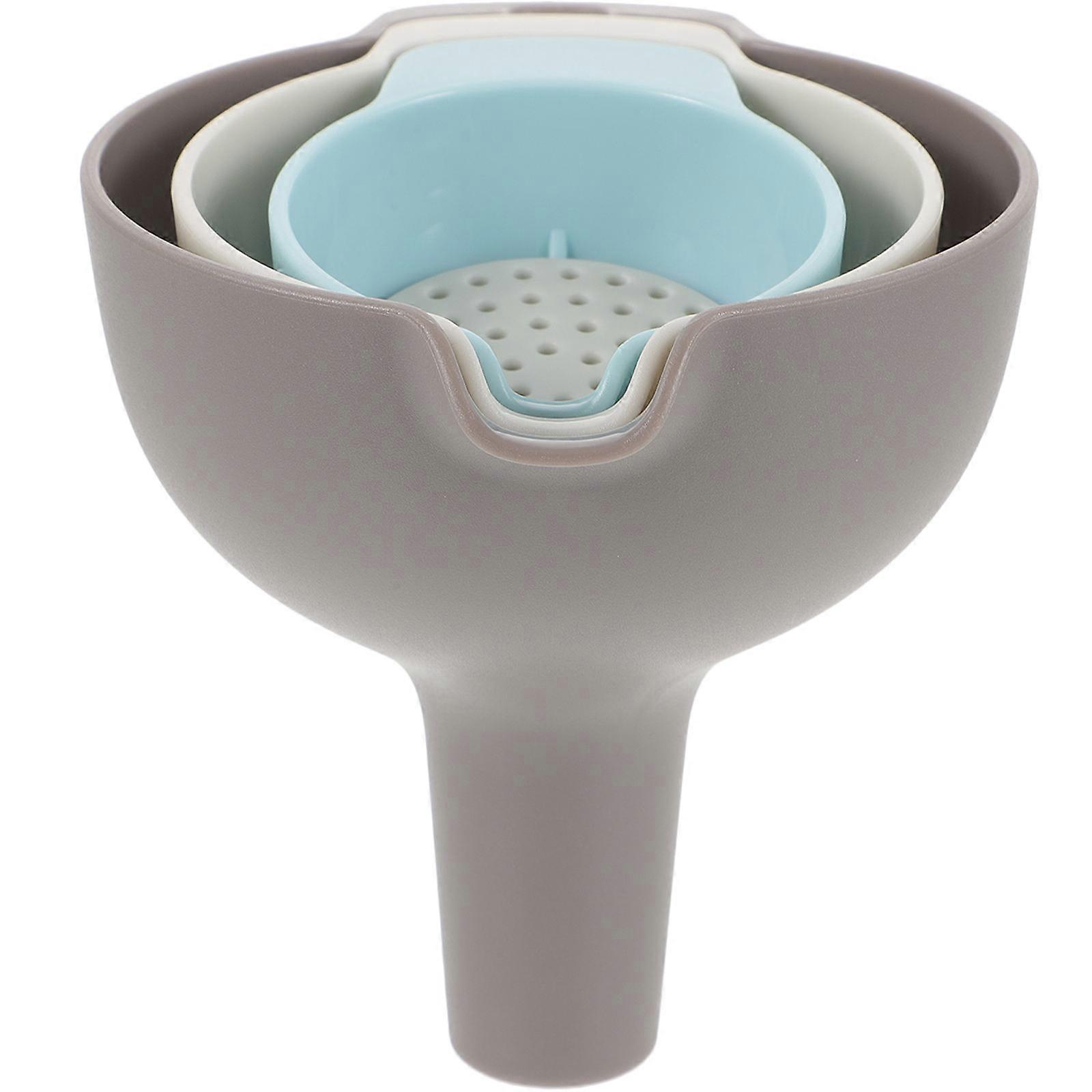 Multi Functional Mini Funnels Set for Liquid Transfer 1Set for Kitchen Use