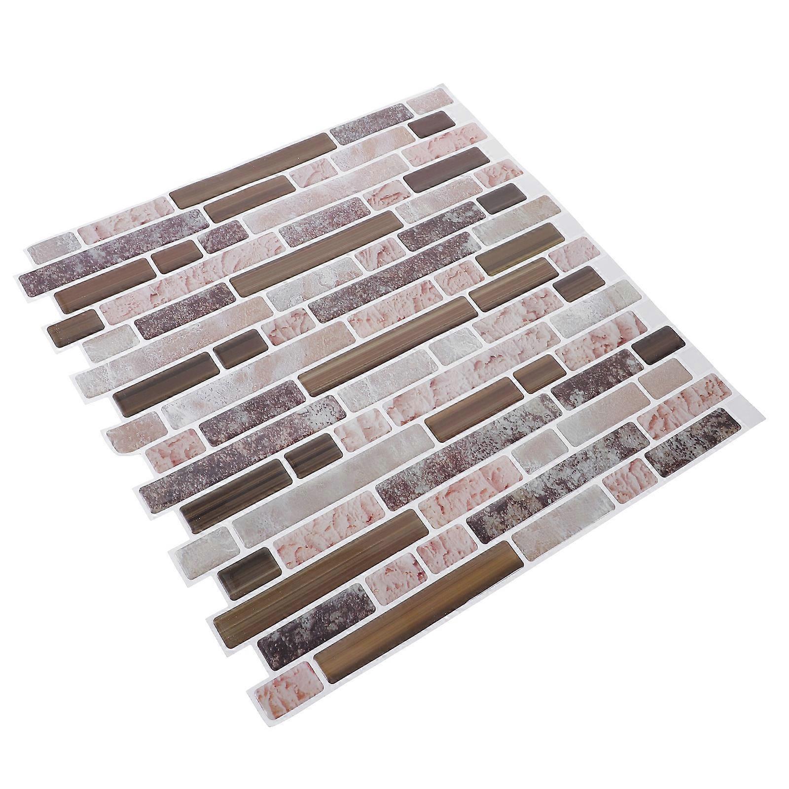 Waterproof 3D Wall Sticker Self-Adhesive Kitchen Backsplash