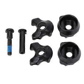 Braçadeira de espigão de selim de bicicleta de aço inoxidável 7 x 7 mm braçadeira de tubo de selim de bicicleta para trilhos de sela de aço carbono