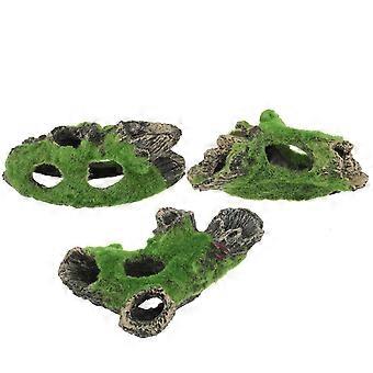 Décoration d'aquarium en bois mort pour un habitat naturel (3 pièces)