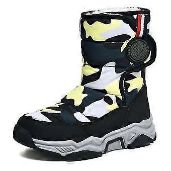 Kinder winter sneeuwlaarzen warme enkellaars antislip jongens meisjes winterschoenen 118