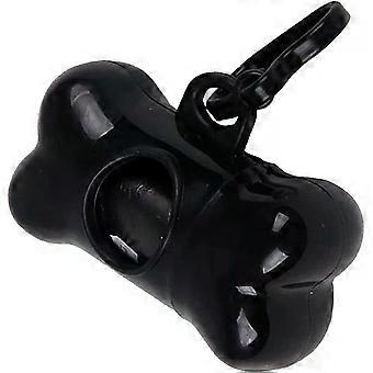Dog Poop Bags Dispenser Bone Shaped Pet Waste Bag Dispenser, Leash Clip Attaches