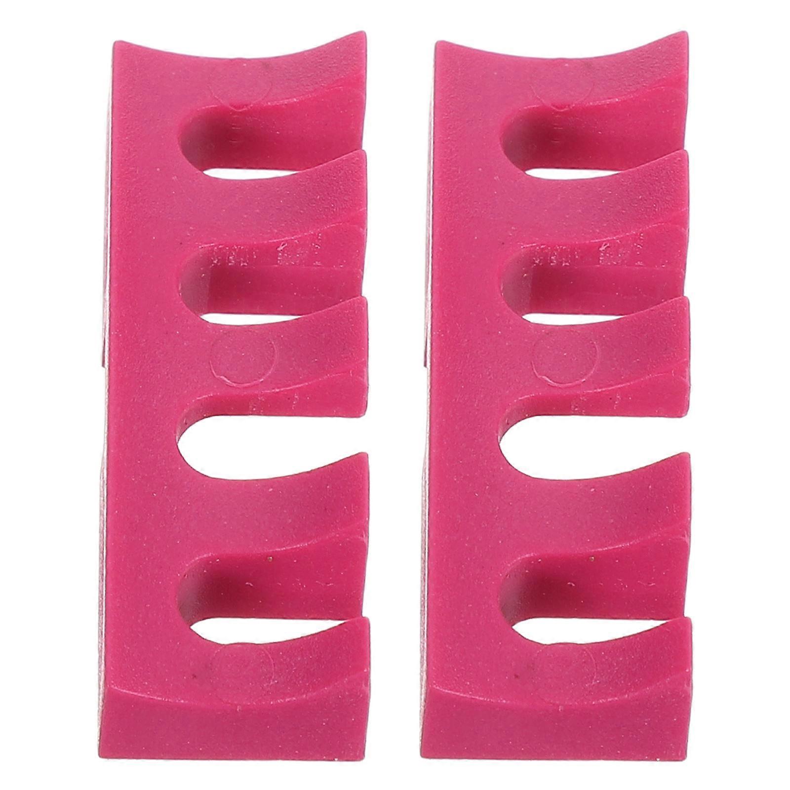 2 stk Badminton Stringing Racket Load Spreader Embedded Racket High Pounds Load Adapter Protector Stringing Tool For Badminton Stringing Reparasjon