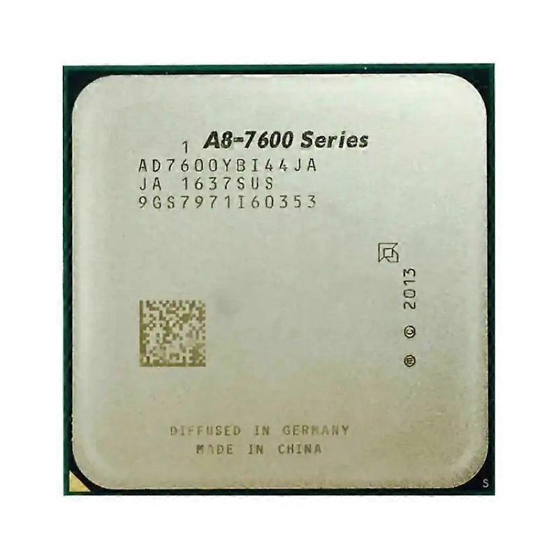 A8-7600 CPU - Socket FM2+ 4 Cores 4 Threads 3.1GHz 1MB L2 Cache 4MB L3 Cache 65W.