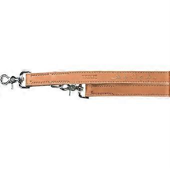 Trixie Dog Leather Belt Brown 200x2 cm Adjustable