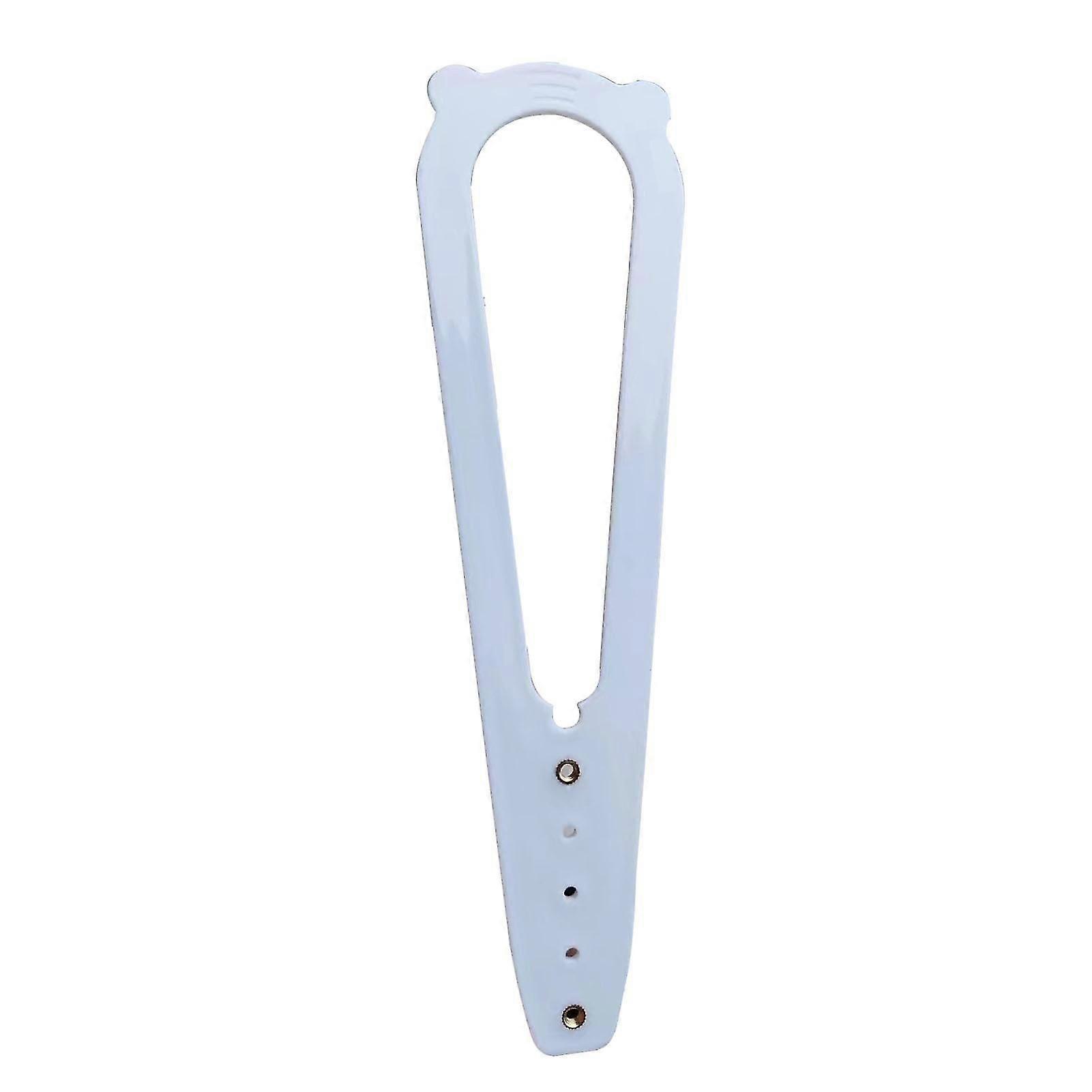 Cat door support latch, flexible latch strap