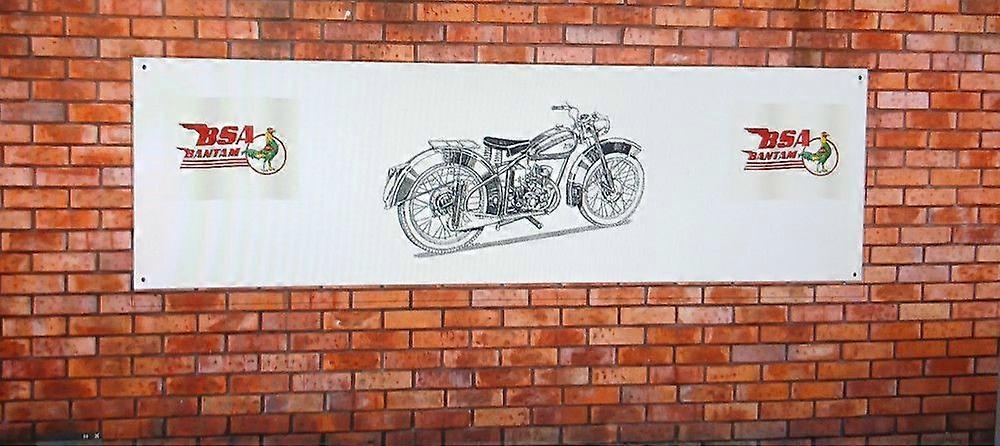 BSA BANTOM   WORK SHOP BANNER VE-732