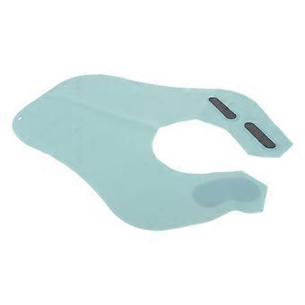 1 stuk siliconen kapsel Cape waterdichte Wai doek Hair Stylist jurk schort kapper accessoires (gebrek aan blauw)