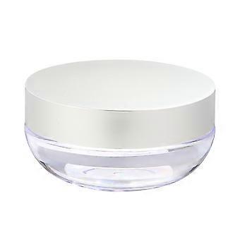 FRCOLOR Empty Plastic Loose Powder Box Reusable DIY Makeup Powder Case Compact Container with Elastic Net