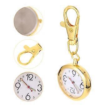 Nurse Watch Alloy Practical Hanging Watch with Keychain for Decoration