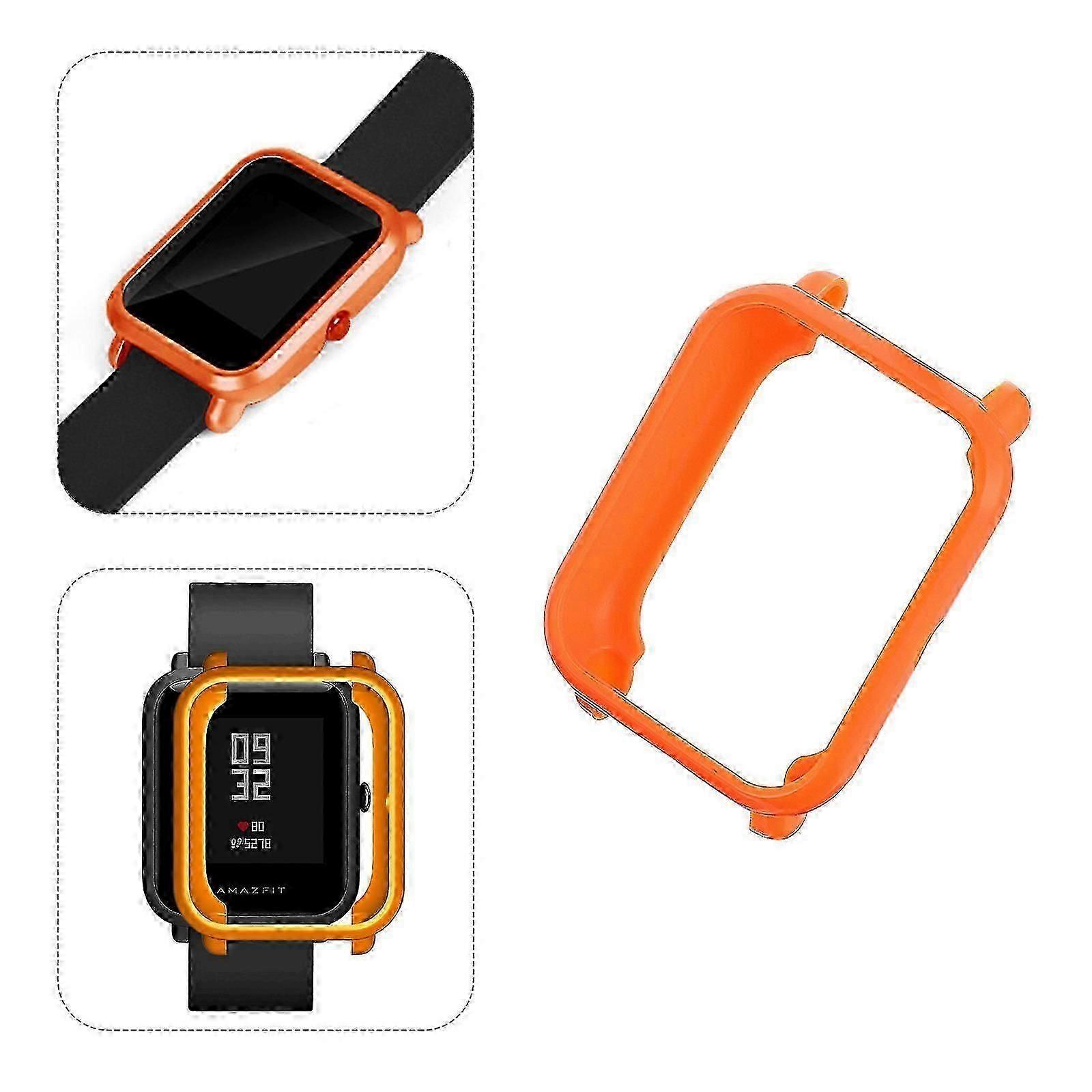 Watch Protective Frame Tpu for Protection Compatible Orange