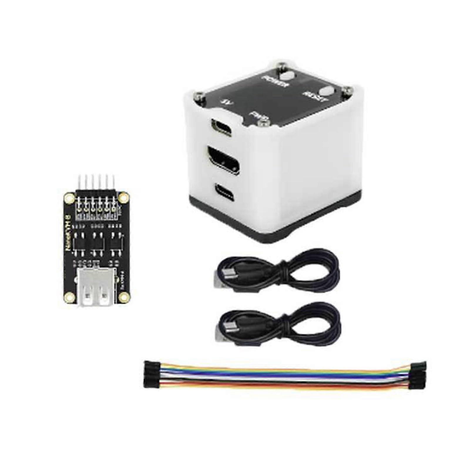 Remote KVM Switch with Integrated Display and USB 2.0 Control for Full Remote Management