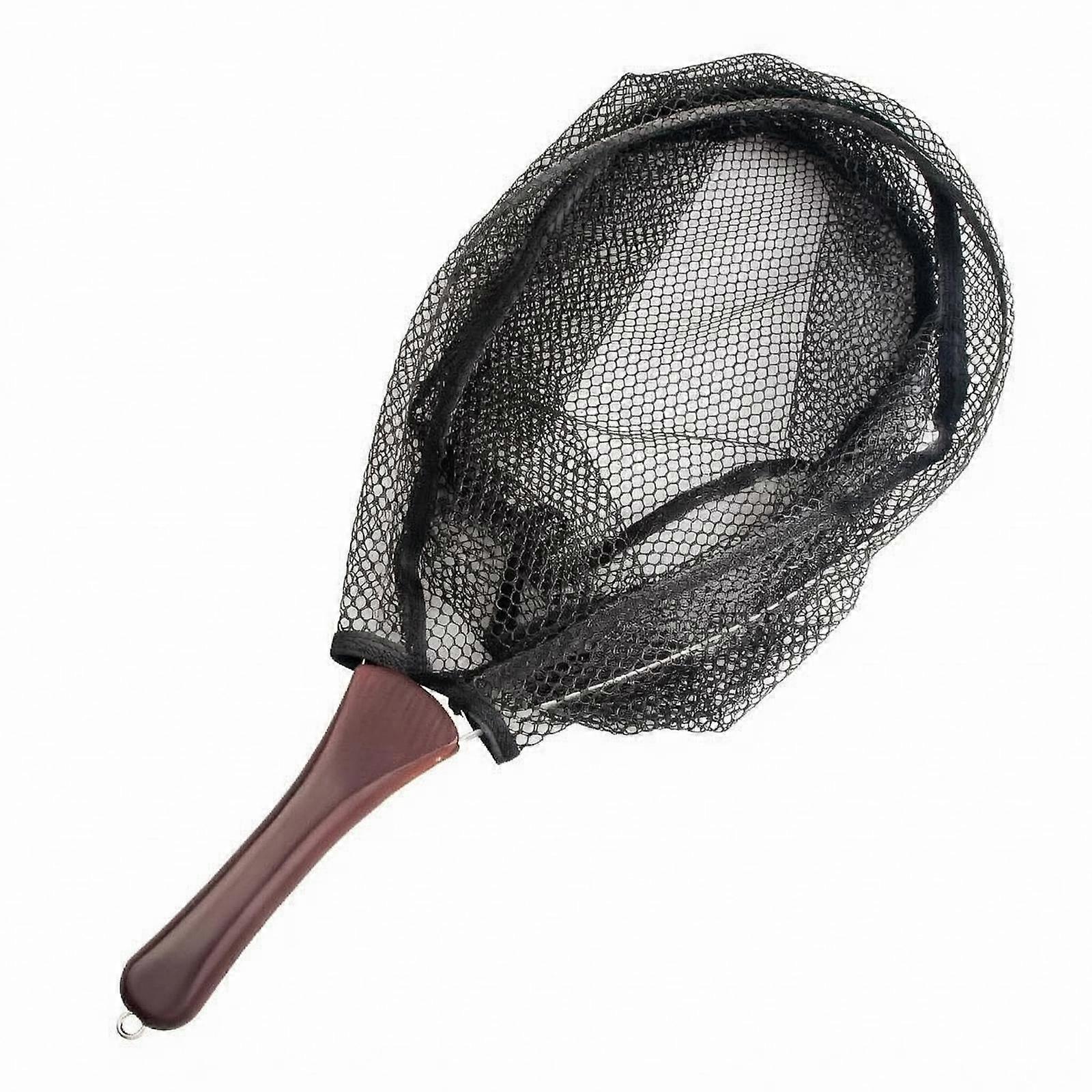 Foldable Landing Net Fine Mesh Portable Landing Net Compact