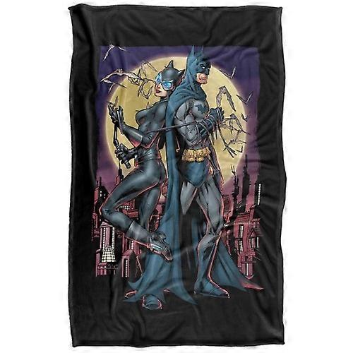 Batman Paint The Town Soft Touch Blanket