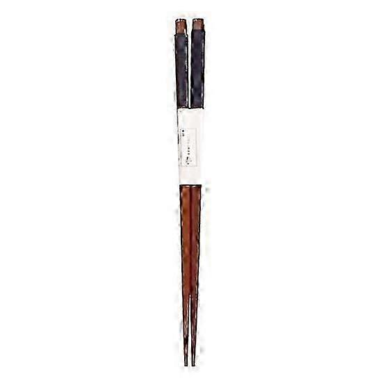 1 Pair Natural Solid Wood Handmade String Wrapped Handle Chopsticks Tableware