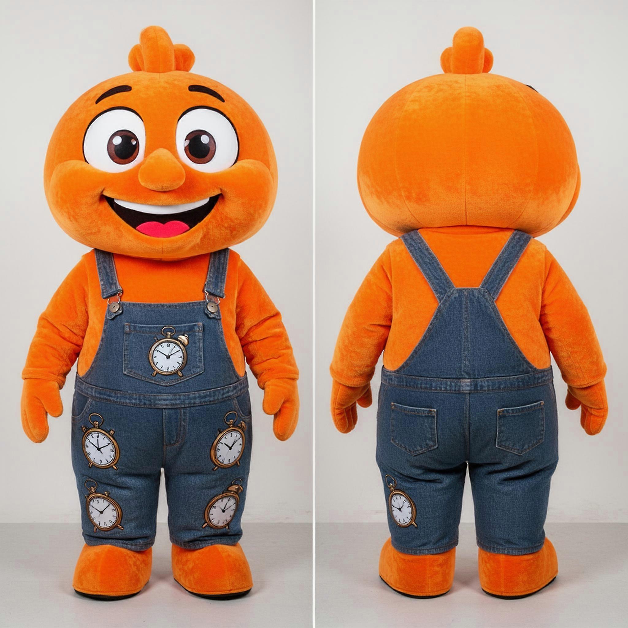 MASTICOT Rust Orange Cheerful Shakshuka Mascot