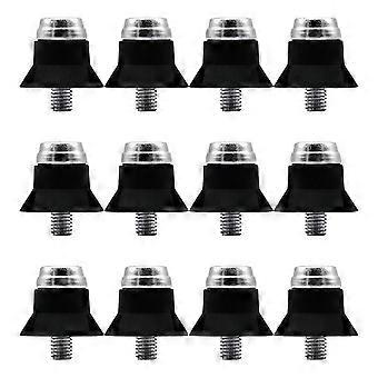 12Pcs Soccer Boot Cleats Football Boot Spikes Aluminum Football Stud Soccer Cleats Screw Cleat Football Stud Enduring 16MM