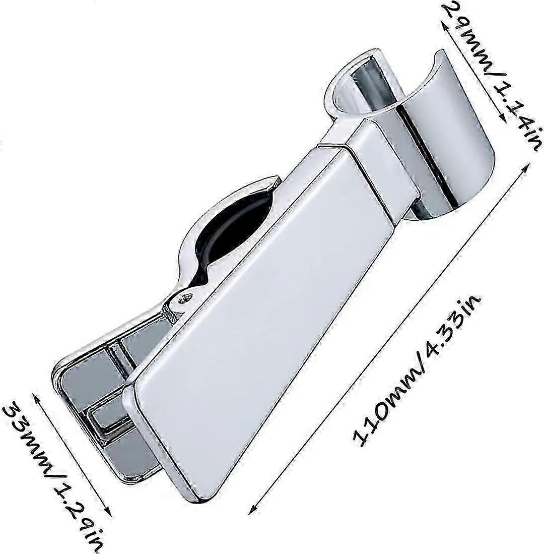Support de poignée compatible avec barre de douche de 25 mm A