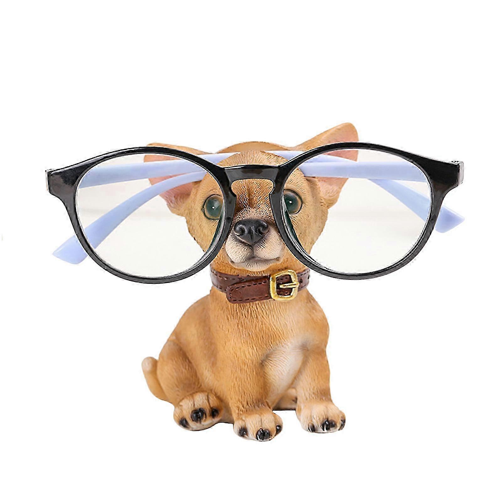 Handcrafted Resin Corgi Glasses Stand