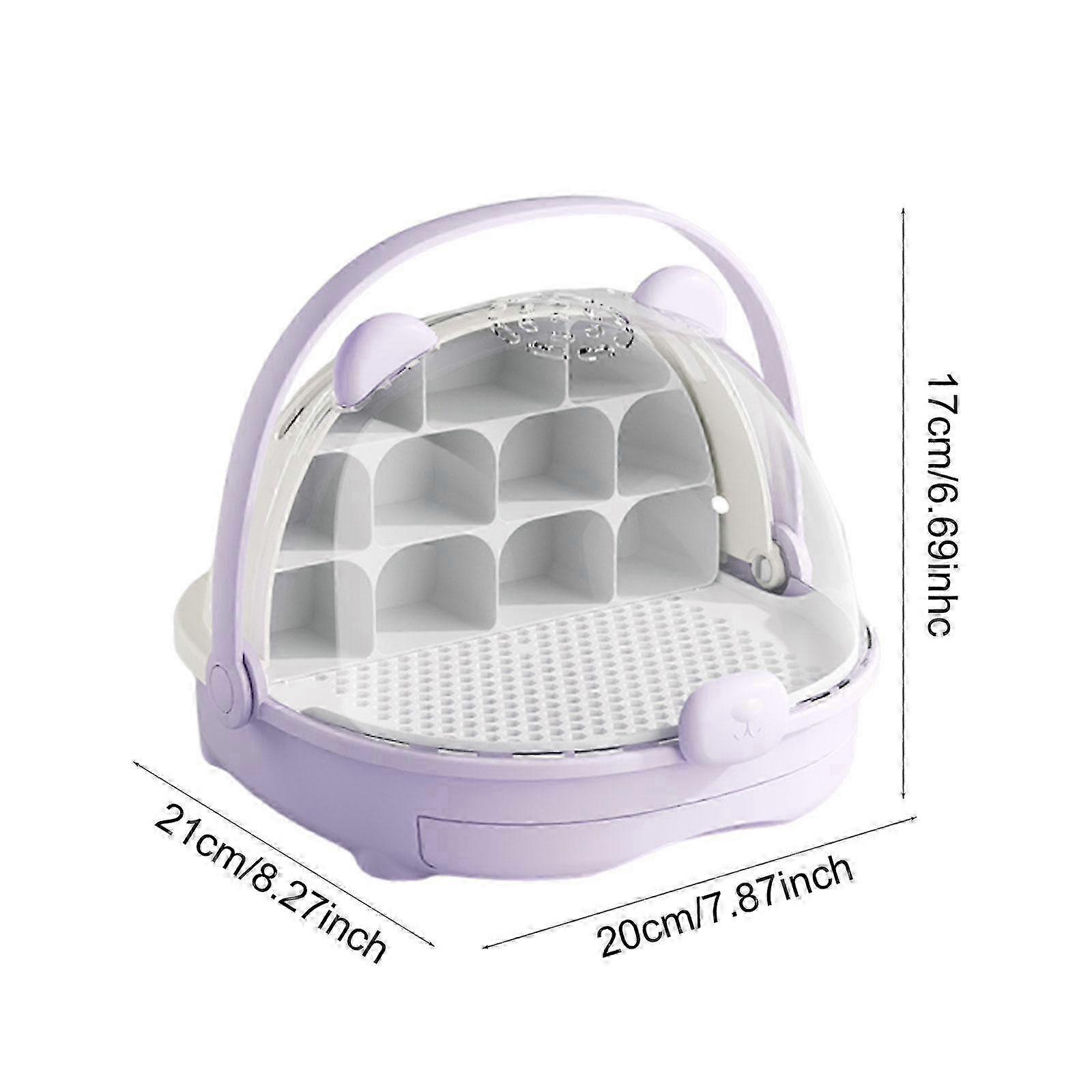 Spacious Transparent Silkworm Box