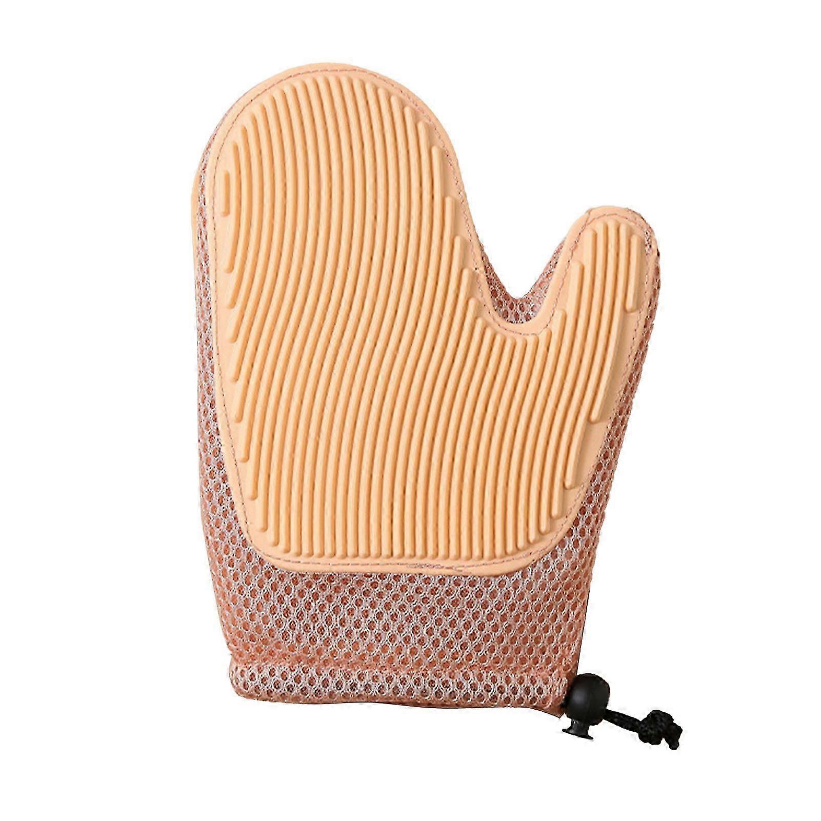Bite Resistant Adjustable Pet Hair Massage Glove