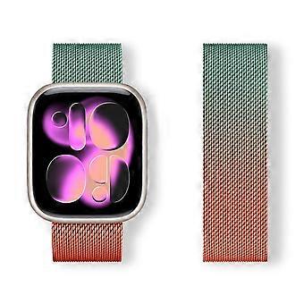 Pulseira Milanese Loop Magnética em Aço Inoxidável para Apple Watch Series 38, 40, 41 e 42mm, Pulseira de Substituição, Somente a Pulseira