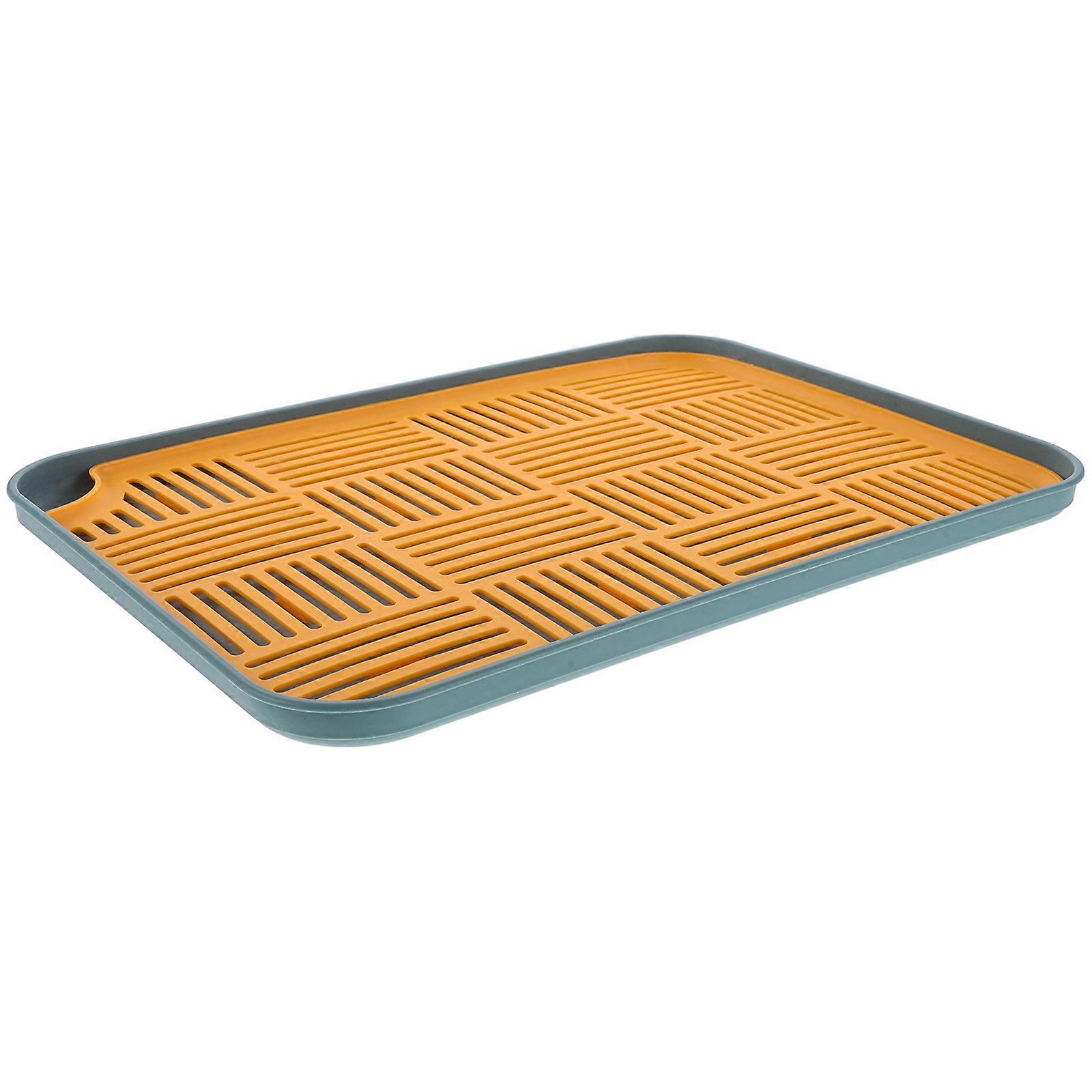 Dual-Layer Fruit and Vegetable Storage Rack for Kitchen Use 4Pcs Set