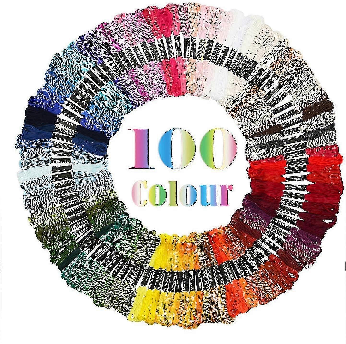6-Strand Polyester Embroidery Floss