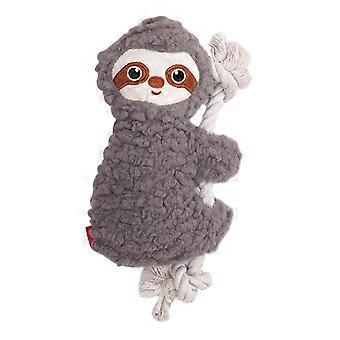 Plush Dog Toy - Squeaky Octopus Rope - for Puppies Teething Play