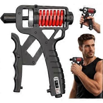 Ergonomic Adjustable H-Shaped Grip Hand Trainer,Upgraded Grip Strength Trainer Adjustable Resistance 11-363 Pounds,Forearm Strengthener w/Count_yzae