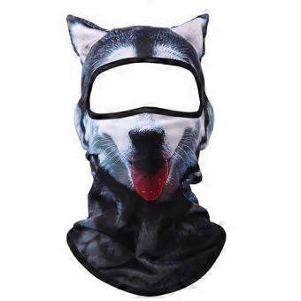 Cute Animal Ski Mask with Ears - Warm Fleece Lined Winter Face Cover for Skiing, Snowboarding