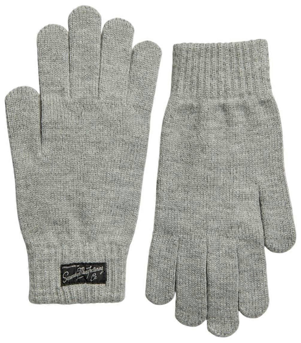 Superdry & Co Essential Logo Gloves - Silver Marl