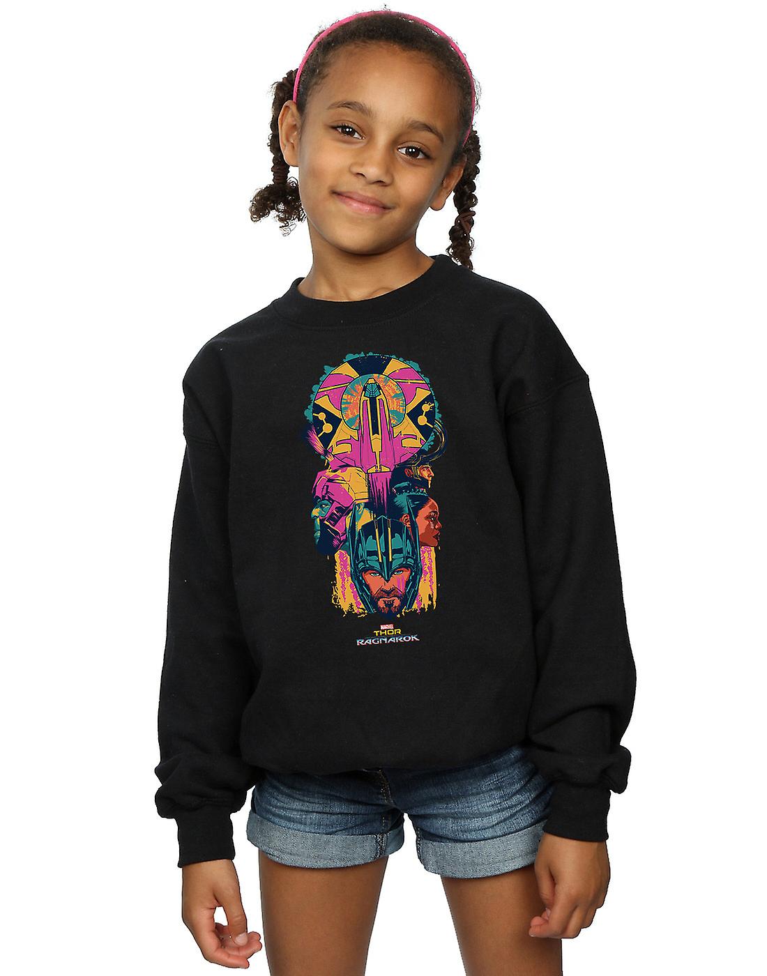 Chicas de Marvel Thor Ragnarok Character Totem sudadera